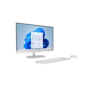 HP 24-cr0250la - All-in-one - AMD Ryzen 5 7520U / 4.3 GHz - DDR5 SDRAM - 512 GB SSD - 23.8" - UMA - Windows 11 Home - White