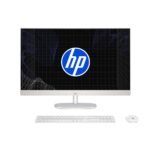 HP - All-in-one - AMD Ryzen 7 7730U / 4.8 GHz - DDR5 SDRAM - 512 GB HDD - 27" - Integrated graphics - Windows 11 Home - White