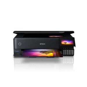 Epson EcoTank L8180 - Impresora multifunción - color - chorro de tinta - A3 (material) - hasta 16 ppm (impresión) - 100 hojas - USB 2.0, LAN, Wi-Fi(n)