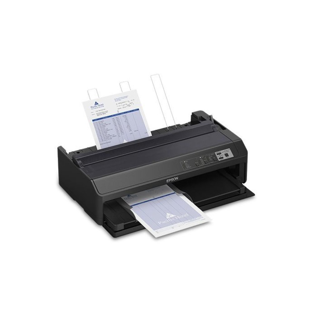 Epson FX 2190II - Impresora - B/N - matriz de puntos - Rollo (21,6 cm), 406,4 mm (anchura), 420 x 364 mm - 240 x 144 ppp - 9 espiga - hasta 738 caracteres/segundo - paralelo, USB 2.0 - Imagen 2
