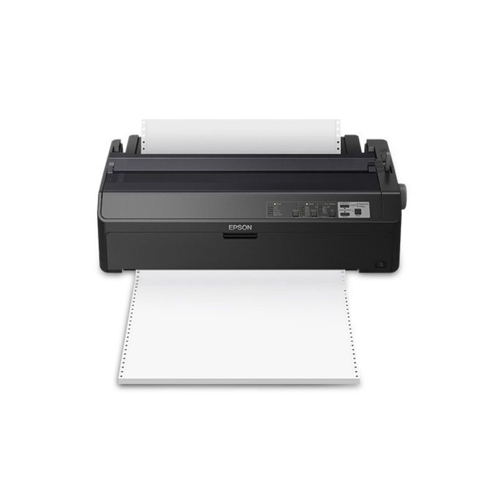 Epson FX 2190II - Impresora - B/N - matriz de puntos - Rollo (21,6 cm), 406,4 mm (anchura), 420 x 364 mm - 240 x 144 ppp - 9 espiga - hasta 738 caracteres/segundo - paralelo, USB 2.0 - Imagen 3