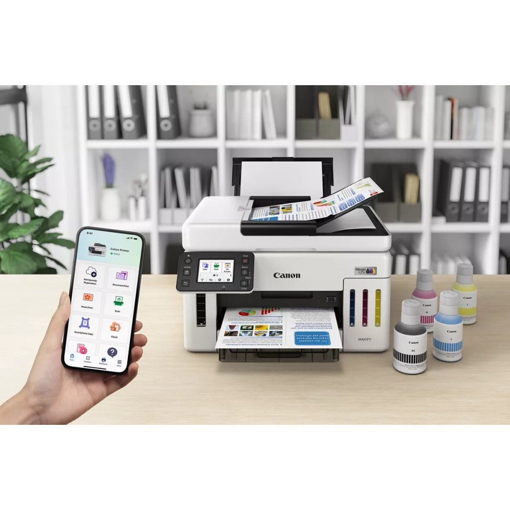 Canon MAXIFY - Printer / Scanner / Copier - Color - Wi-Fi - GX6110 - Imagen 4