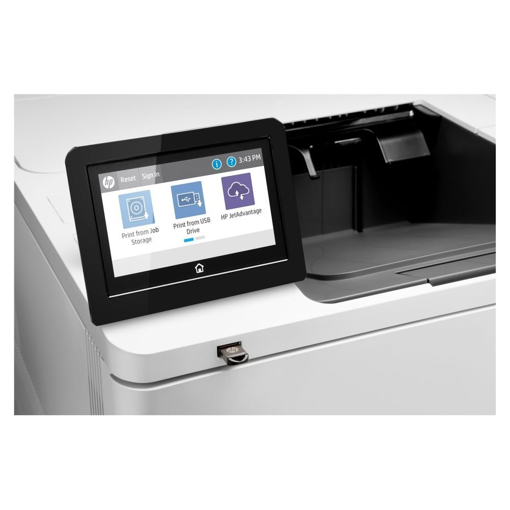 HP LaserJet Enterprise M611dn - Impresora - B/N - a dos caras - laser - A4/Legal - 1200 x 1200 ppp - hasta 65 ppm - capacidad: 650 hojas - USB 2.0, Gigabit LAN, host USB 2.0 - Imagen 4