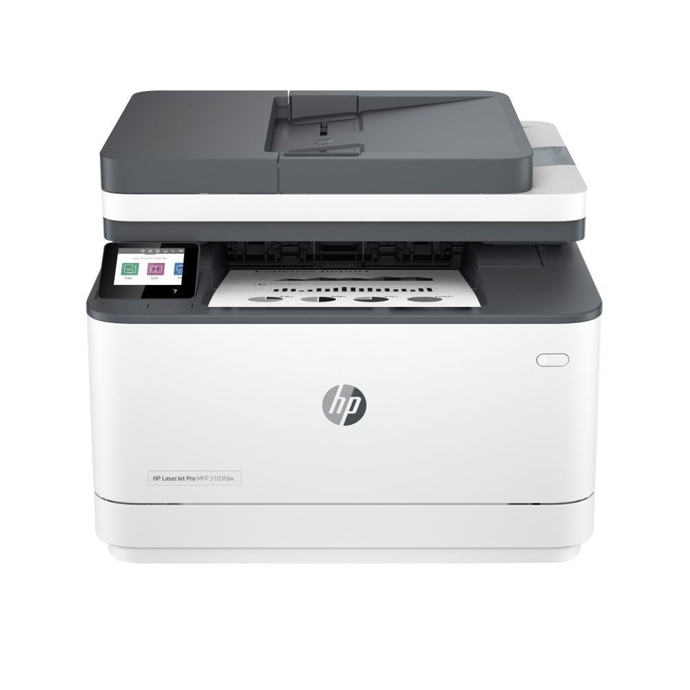 HP LaserJet Pro MFP 3103fdw - Impresora multifunción - B/N - laser - Legal (216 x 356 mm) (original) - A4/Legal (material) - hasta 35 ppm (copiando) - hasta 35 ppm (impresión) - 250 hojas - 33.6 Kbps - USB 2.0, LAN, Wi-Fi(n), Bluetooth - Imagen 2