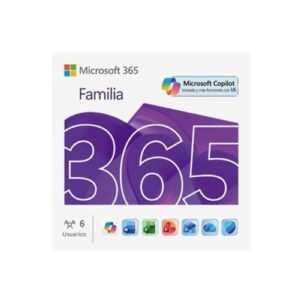Microsoft 365 Family 12 Months - License Subscription - 1 to 6 users - Download - Windows / MacOS / iOS / Android