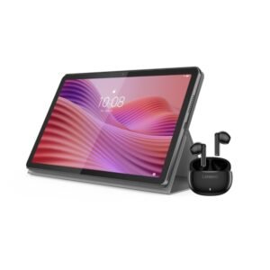Lenovo Tab - 10.1" - WUXGA (1920x1200) - WIFI Android 14 or Later - MediaTek Helio G85 - 4GB Soldered LPDDR4x - 28GB eMMC 5.1 - Luna Grey + + Folio Case + Stereo Earbuds