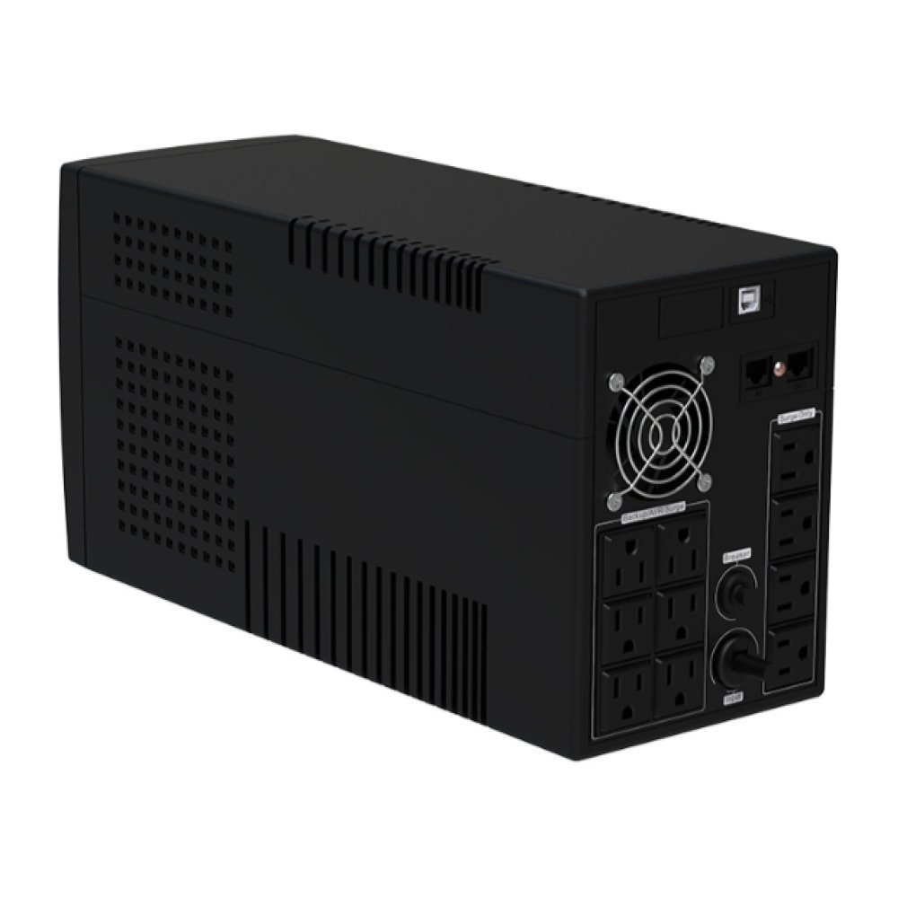 Forza - UPS - Line interactive - 1200 Watt - 2400 VA - AC 110/120 V - USB Software - Imagen 3