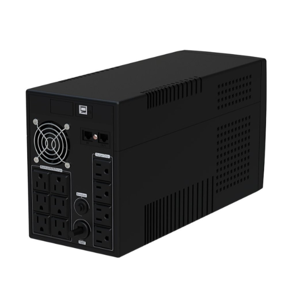 Forza - UPS - Line interactive - 1200 Watt - 2400 VA - AC 110/120 V - USB Software - Imagen 4