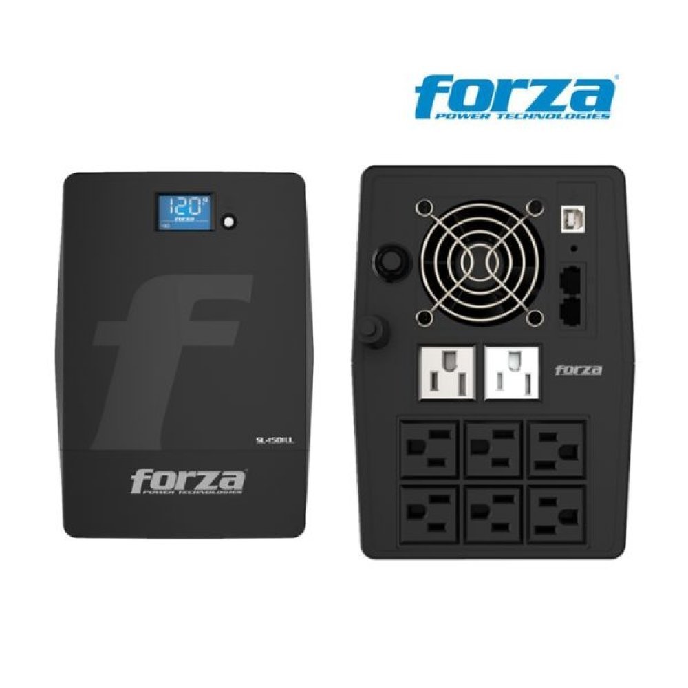 Forza - UPS - Line interactive - 900 Watt - 1500 VA - 120 V - Smart 8-NEMA 1100J - Imagen 4