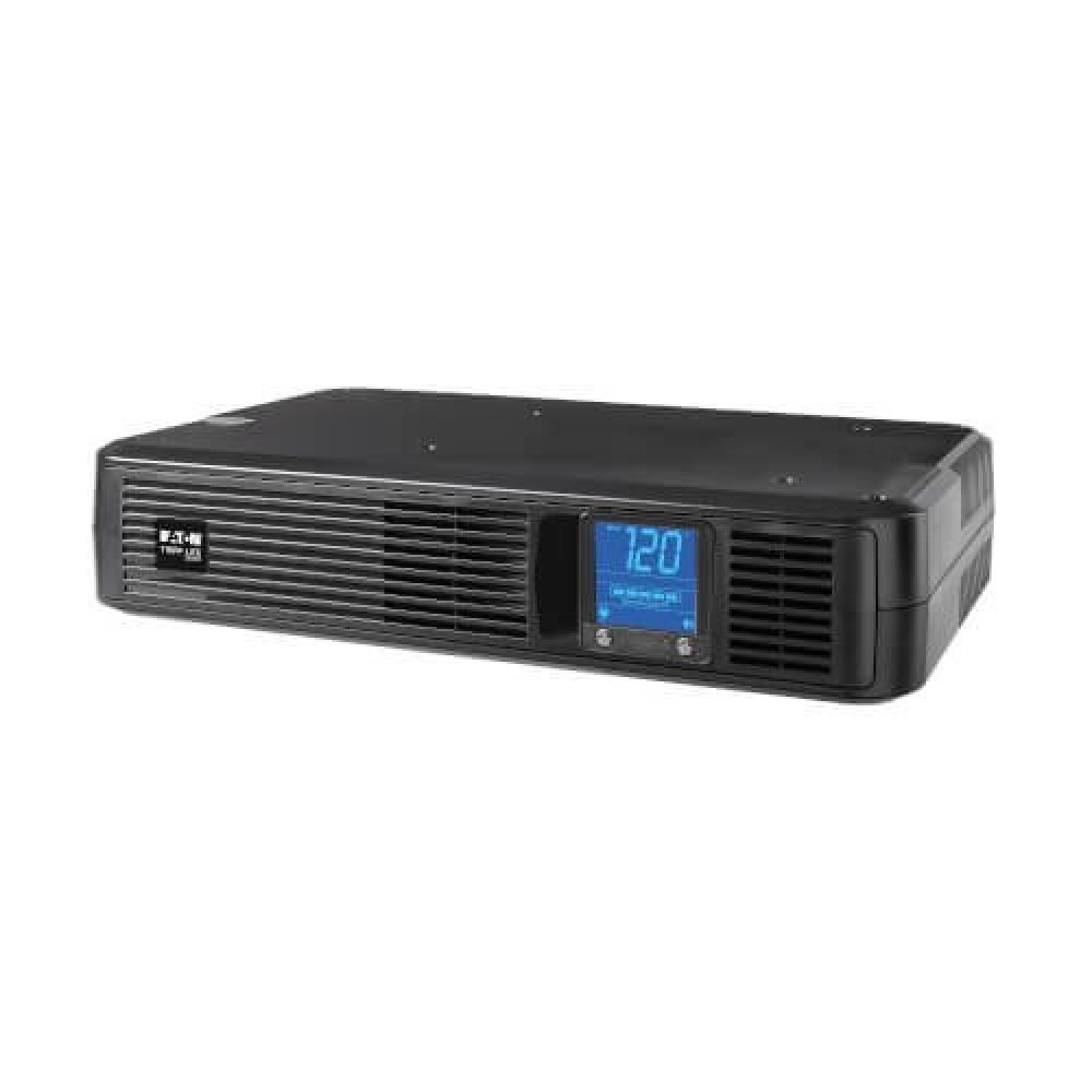 Eaton Tripp Lite Series UPS Smart LCD 1500VA 900W 120V Line-Interactive UPS - 8 Outlets, USB, DB9, 2U Rack/Tower Battery Backup - UPS - CA 120 V - 900 vatios - 1500 VA - conectores de salida: 8 - 2U - negro atractivo - Imagen 3