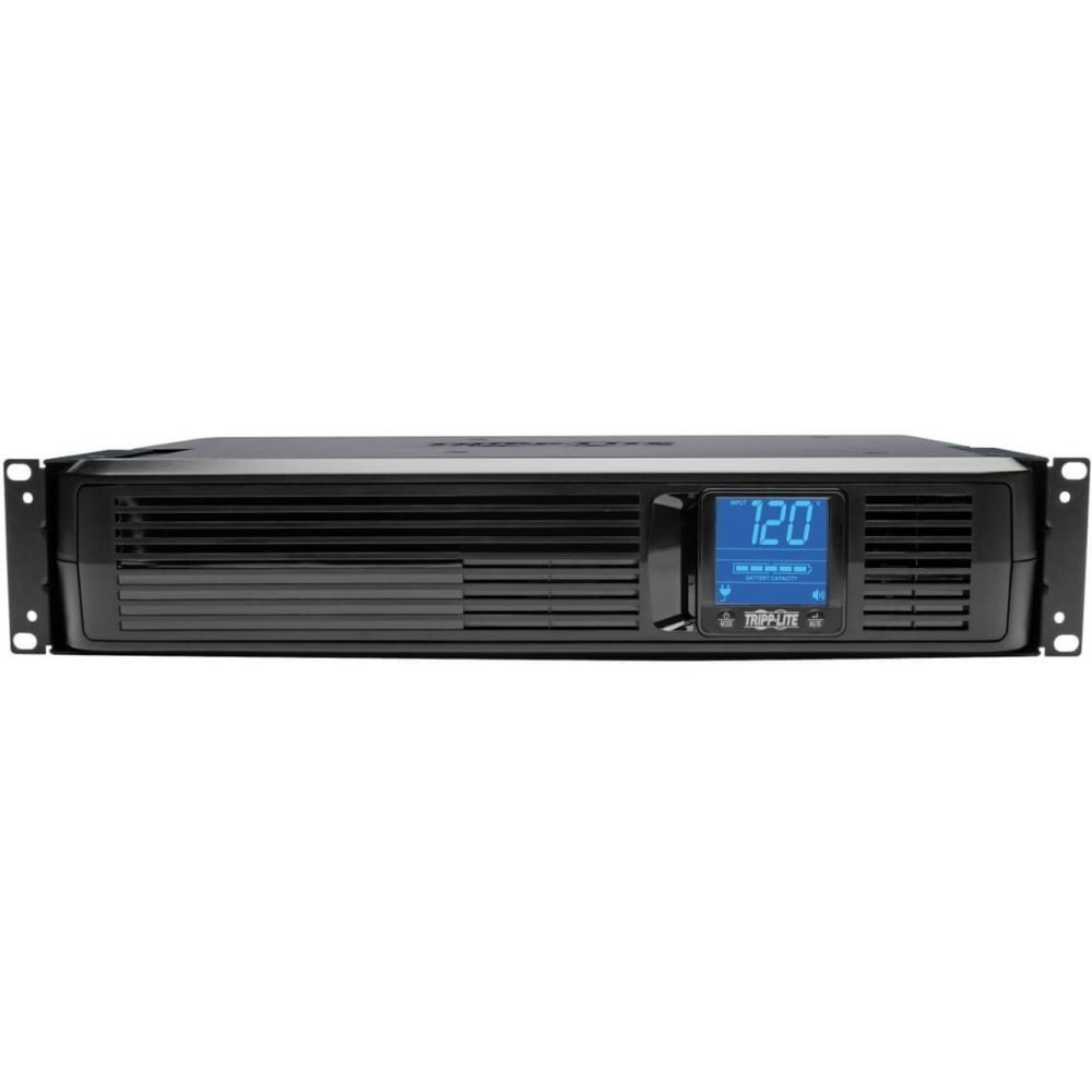 Eaton Tripp Lite Series UPS Smart LCD 1500VA 900W 120V Line-Interactive UPS - 8 Outlets, USB, DB9, 2U Rack/Tower Battery Backup - UPS - CA 120 V - 900 vatios - 1500 VA - conectores de salida: 8 - 2U - negro atractivo - Imagen 4
