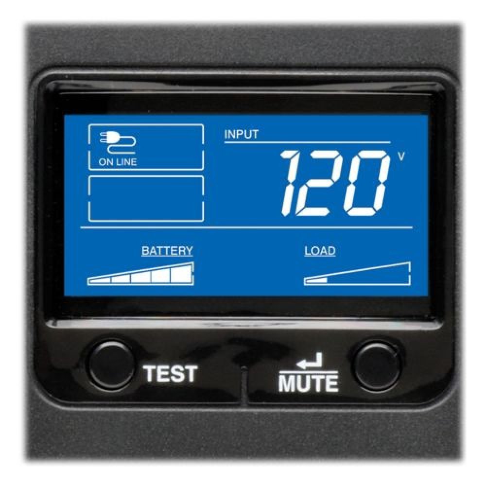 Eaton Tripp Lite Series UPS Smart LCD 120V 50/60Hz 1500VA 900W Line-Interactive AVR, Tower, Battery Back-Up LCD, USB, 10 Outlets - UPS - CA 120 V - 900 vatios - 1500 VA - USB - conectores de salida: 10 - Imagen 2