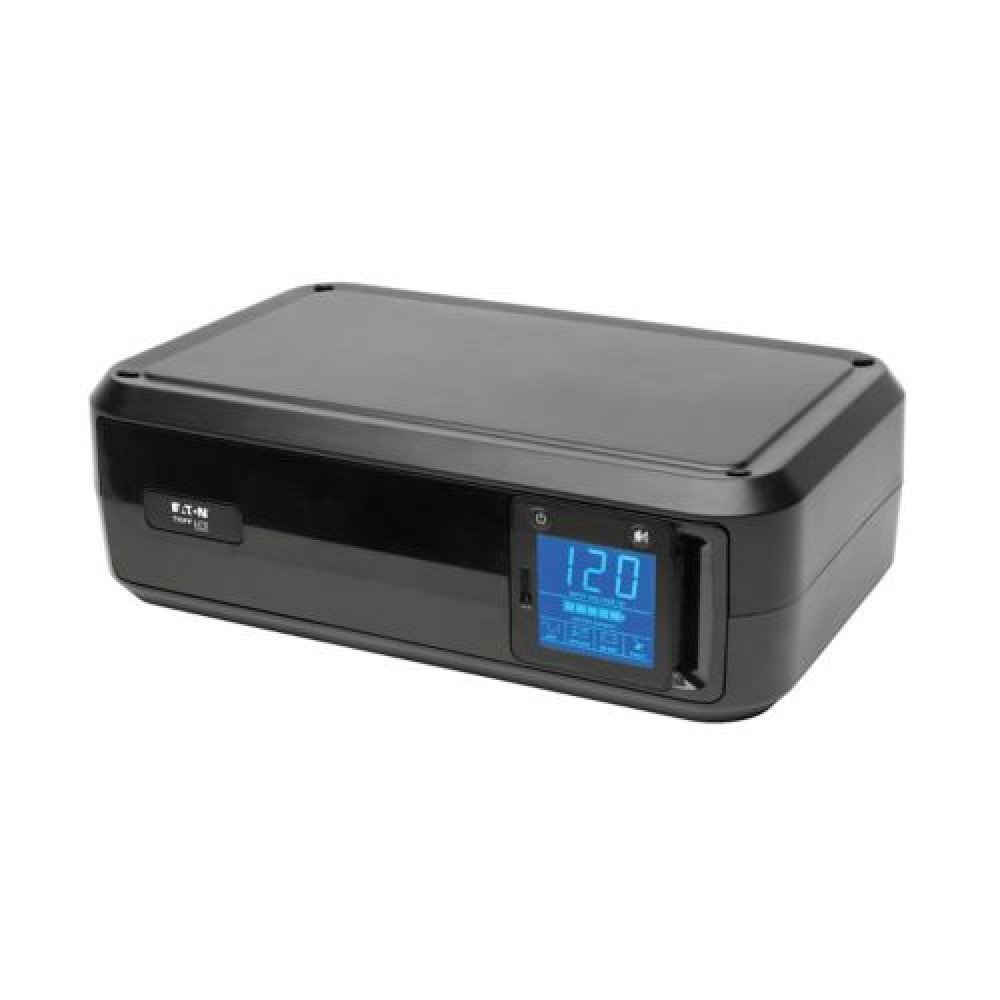 Eaton Tripp Lite Series UPS Smart 1000VA 500W Back Up Tower LCD AVR 120V USB Coax RJ45 - UPS - CA 120 V - 500 vatios - 1000 VA - conectores de salida: 8 - negro
