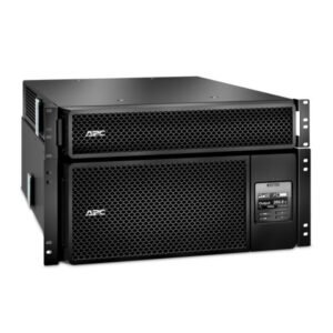 APC Smart-UPS SRT 6000VA RM - UPS (montaje en bastidor) - CA 208 V - 6000 vatios - 6000 VA - Ethernet 10/100 USB - conectores de salida: 17 - 6U - negro - con Transformador reductor de 208/240 V a 120 V - para P/N: AR4024SP AR4024SPX429 AR4024SPX431 AR402