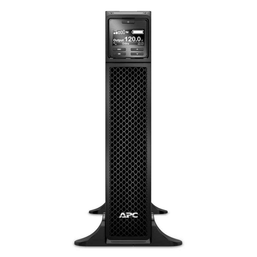 APC Smart-UPS SRT 2200VA - UPS - CA 120 V - 1800 vatios - 2200 VA - RS-232, USB - conectores de salida: 7 - negro - Imagen 3