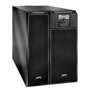 APC Smart-UPS SRT 6000VA - UPS - CA 208 V - 6000 vatios - 6000 VA - Ethernet 10/100, USB - conectores de salida: 16 - negro - con Transformador reductor de 208/240 V a 120 V