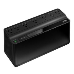APC Back-UPS BE600M1-LM - UPS - CA 120 V - 330 vatios - 600 VA - USB - conectores de salida: 7