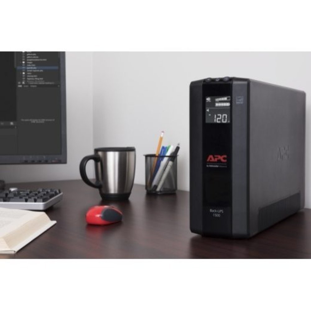 APC Back-UPS Pro BX1500M - UPS - CA 120 V - 900 vatios - 1500 VA - USB - conectores de salida: 10 - América Latina - Imagen 5