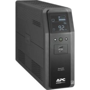 APC Back-UPS Pro BR1100M2-LM - UPS - CA 120 V - 600 vatios - 1100 VA - USB - conectores de salida: 10 - negro