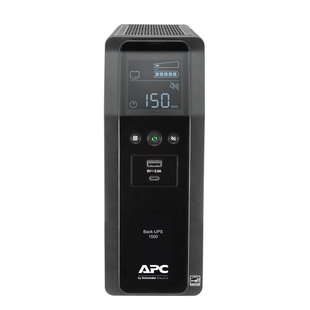 APC Back-UPS Pro BR1500M2-LM - UPS - CA 120 V - 900 vatios - 1500 VA - USB - conectores de salida: 10 - negro