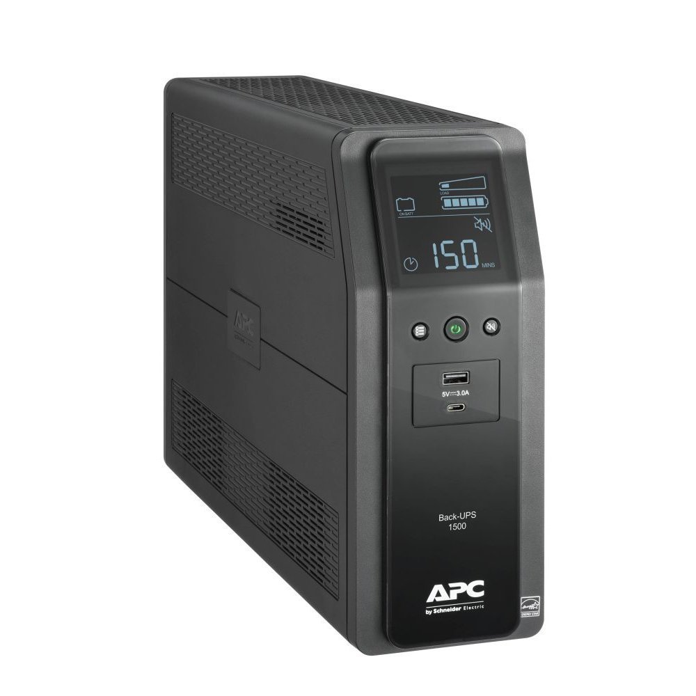 APC Back-UPS Pro BR1500M2-LM - UPS - CA 120 V - 900 vatios - 1500 VA - USB - conectores de salida: 10 - negro - Imagen 3