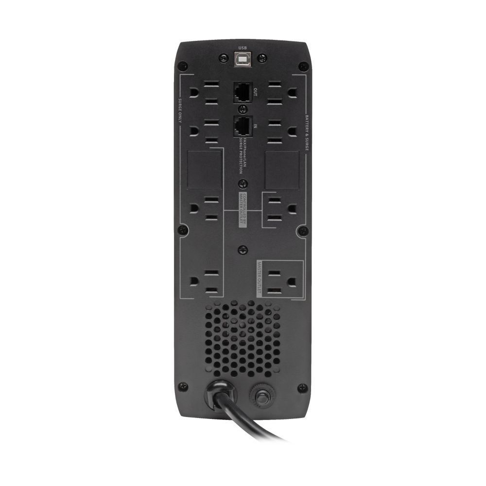 Eaton Tripp Lite Series 1000VA UPS Eco Green Battery Back Up AVR 120V USB Line Interactive - UPS - CA 120 V - 600 vatios - 1000 VA - 1 fase - USB - conectores de salida: 8 - Imagen 2