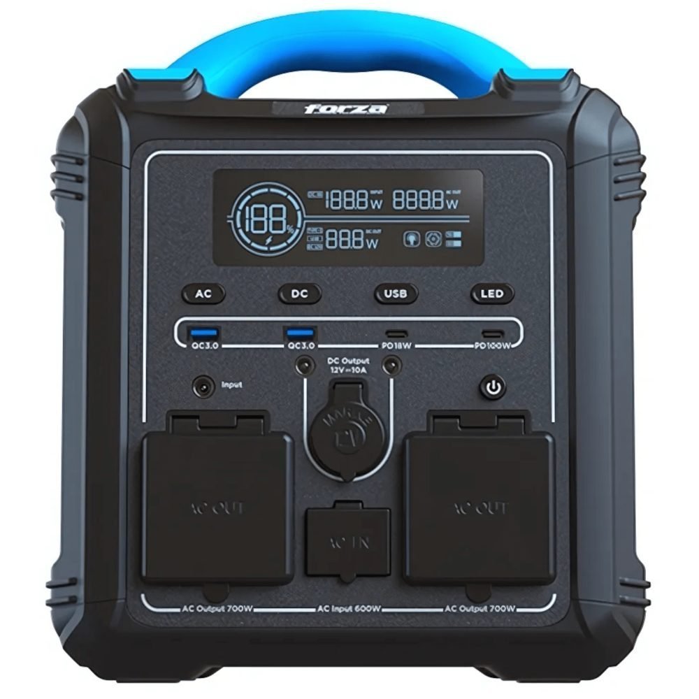 Forza Titan Series - Battery backup - 700 Watt - AC 110/120 V - 2AC/8DC 3.75VÂ LiMnFePO4 - Imagen 5