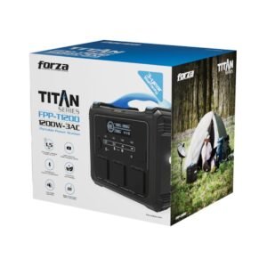 [Empaque Dañado] Forza Titan Series - Battery backup - 1200 Watt - AC 110/120 V - 3AC/8DC 3.75V LiMnFePO4