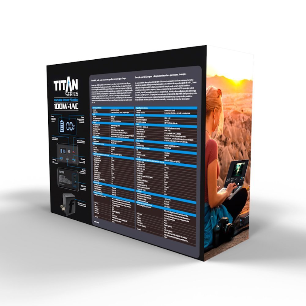 Forza - Battery backup - 100 Watt - AC 110/120 V - Titan Series - Imagen 4