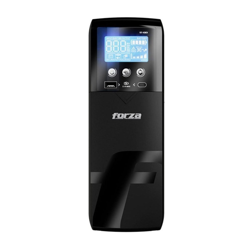 Forza - UPS - Line interactive - 600 Watt - 1000 VA - AC 110/120 V - 10-NEMA USB 1A/1C - Imagen 5