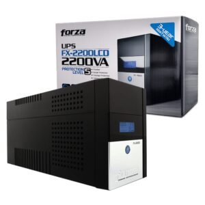 Forza UPS FX-FX-2200LCD 2200VA 1200W 8 Out 120V US plug