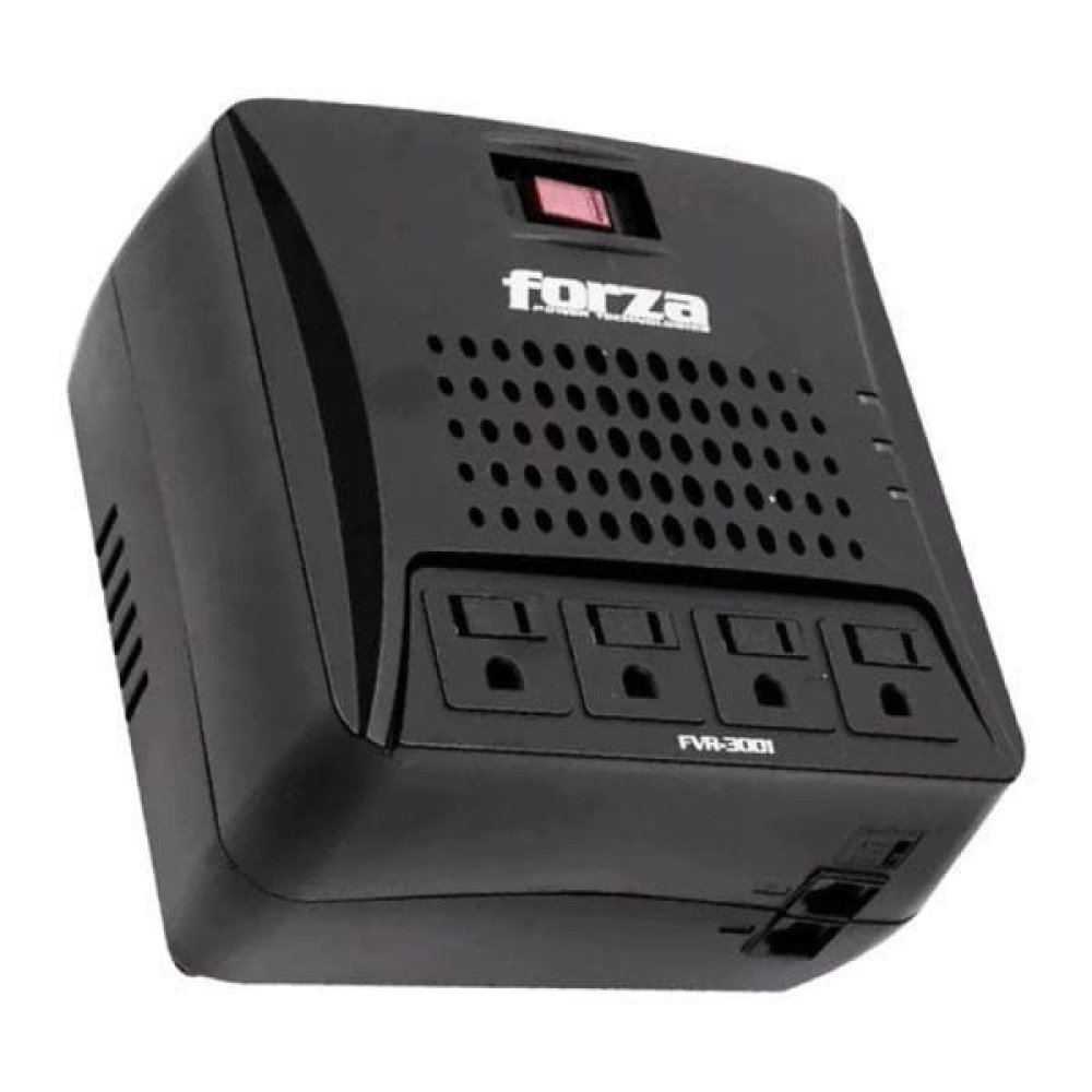 Forza FVR Series FVR-3001 - Regulador automático de voltaje - CA 110/120 V - 1500 vatios - 3000 VA - conectores de salida: 4 - Imagen 3
