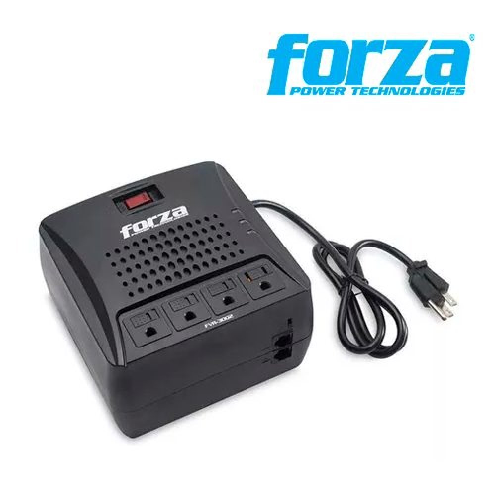 Forza FVR Series FVR-3001 - Regulador automático de voltaje - CA 110/120 V - 1500 vatios - 3000 VA - conectores de salida: 4 - Imagen 4