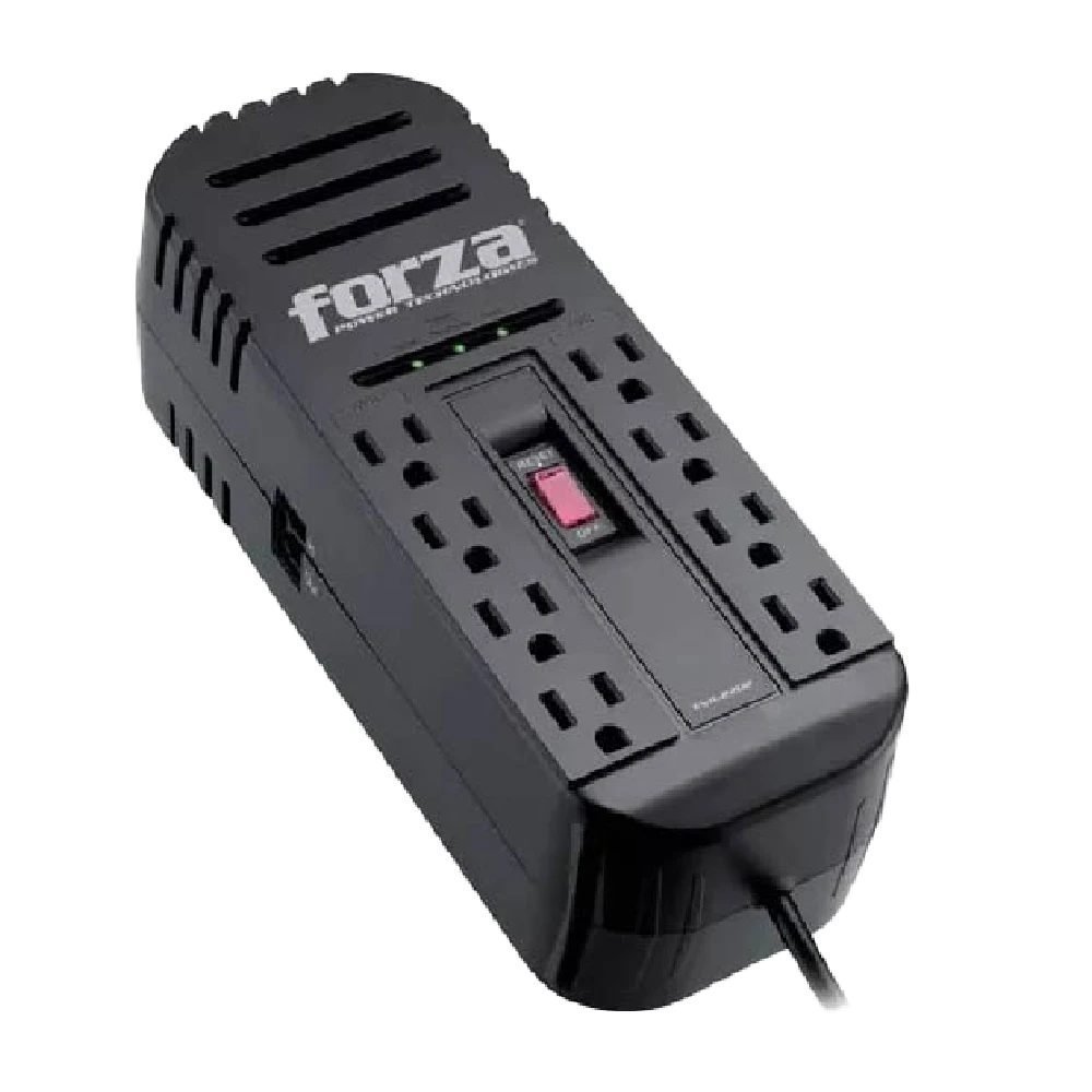 Forza Power - Forza - Adaptador de corriente - Externa - CA 115 V - 8 Tomas de Corriente - 2200 VA - Imagen 2