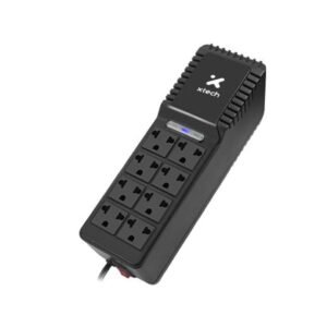 Xtech - Automatic voltage regulator - External - AC 110/120 V - 8 Tomas de Corriente - 1000 VA - -XTR-1002