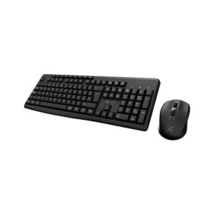 Combo Inalámbrico Teclado y mouse en Español Negro-MK235