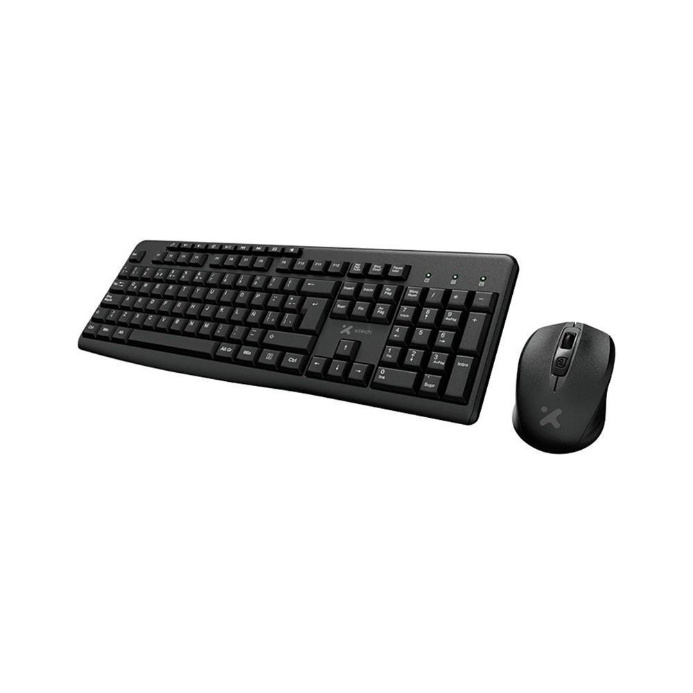 Combo Inalámbrico Teclado y mouse en Español Negro-MK235