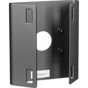 Hanwha Vision SBP-302PM - Adaptador de montaje de alojamiento de cámara - instalable en poste - gris oscuro - para Vision PNO-A9081; WiseNet L LNO-6032; WiseNet X XNO-6020, 6080, 6085, 6120, L6080