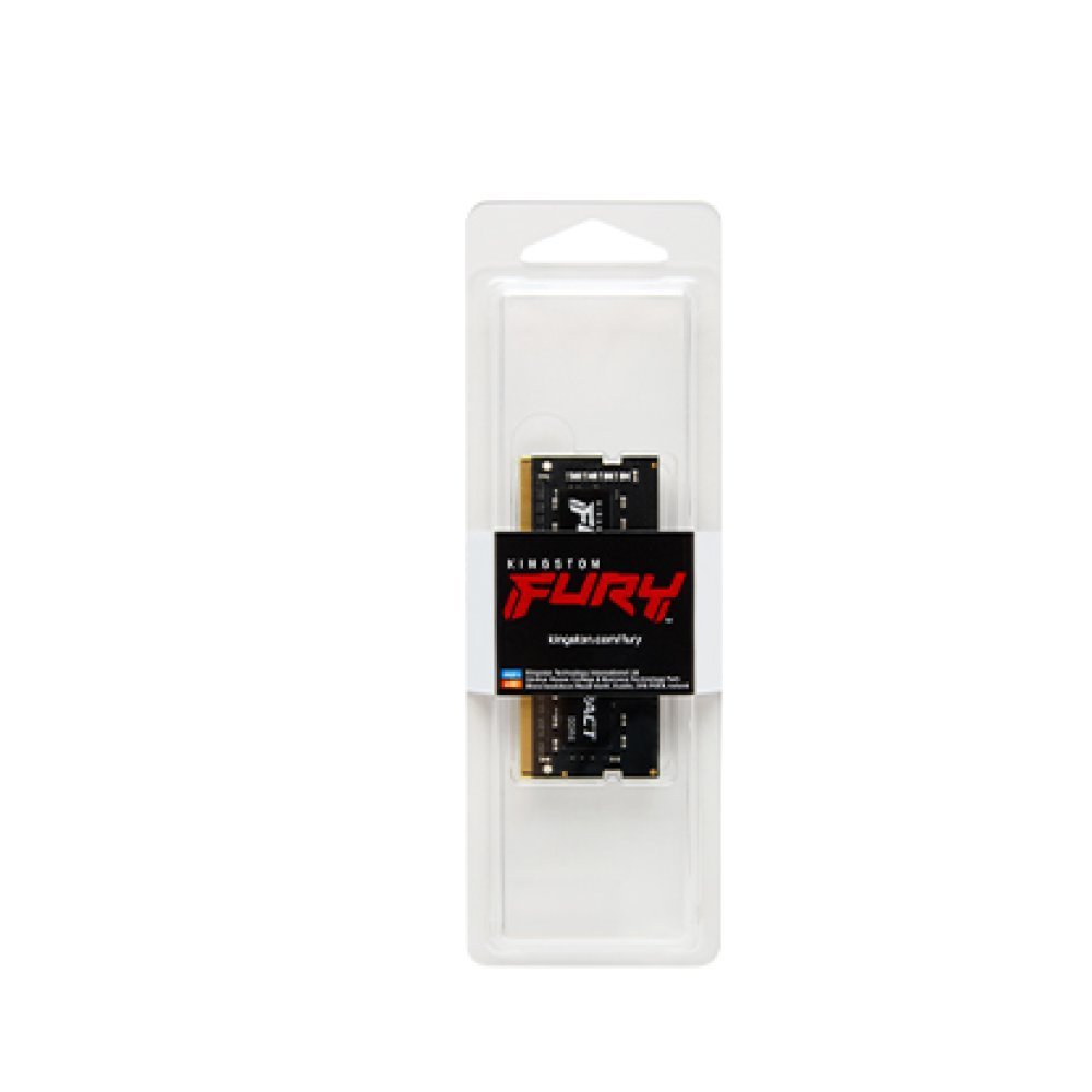 Kingston FURY Impact - DDR4 - módulo - 8 GB - SO-DIMM de 260 contactos - 3200 MHz / PC4-25600 - CL20 - 1.2 V - sin búfer - no ECC - negro - Imagen 4