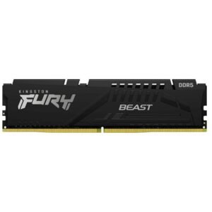 Kingston FURY Beast - DDR5 - módulo - 8 GB - DIMM de 288 contactos - 5600 MHz / PC5-44800 - CL40 - 1.25 V - sin búfer - on-die ECC