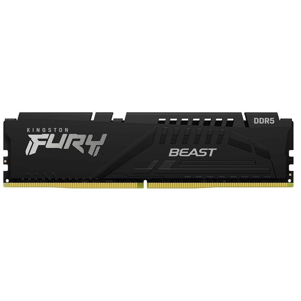 Kingston FURY Beast - DDR5 - módulo - 8 GB - DIMM de 288 contactos - 5600 MHz / PC5-44800 - CL40 - 1.25 V - sin búfer - on-die ECC