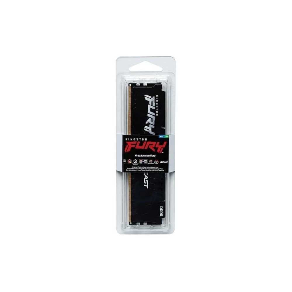 Kingston FURY Beast - DDR5 - módulo - 8 GB - DIMM de 288 contactos - 5600 MHz / PC5-44800 - CL40 - 1.25 V - sin búfer - on-die ECC - Imagen 3
