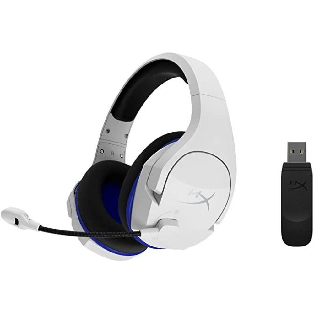HyperX Cloud Stinger Core - Auricular - tamaño completo - 2,4 GHz - inalámbrico - blanco, azul - para Victus by HP Laptop 15, 16; Laptop 14, 15, 17; Pavilion x360 Laptop; Pro 290 G9 - Imagen 5