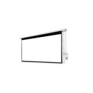 [Empaque Dañado] Klip Xtreme KPS-503 - Pantalla de proyección - Motor de 110v - 120 pulgada ( 305 cm ) - Dimensiones: 94.4" x 70.9" / 2.40 x 1.80 m - 4:3 - Grosor de la pantalla: 0.42mm +/-0.03 - Blanco Mate - Control remoto - VOLTAJE 110v