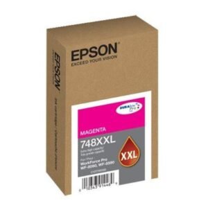 [Sin Empaque] Epson 748XXL - XL - magenta - original - blíster con alarmas de RF/acústica - cartucho de tinta - para WorkForce Pro WF-6090, WF-6590, WF-8090, WF-8090 D3TWC, WF-8590, WF-8590 D3TWFC
