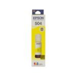 [Empaque Dañado] Epson 504 - 70 ml - amarillo - original - recarga de tinta - para EcoTank L4150, L4260, L6161, L6171, L6191, L6270