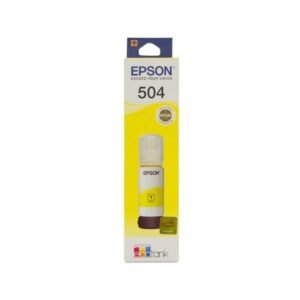 [Empaque Dañado] Epson 504 - 70 ml - amarillo - original - recarga de tinta - para EcoTank L4150, L4260, L6161, L6171, L6191, L6270