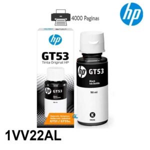 [Empaque Dañado] HP - GT53 - Ink cartridge - Black - 1VV22AL - Botella de tinta HP GT53 Negro 4,000 Págs