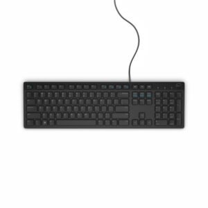Dell - KM300C - Keyboard and mouse set - Spanish - Wired - USB - Black