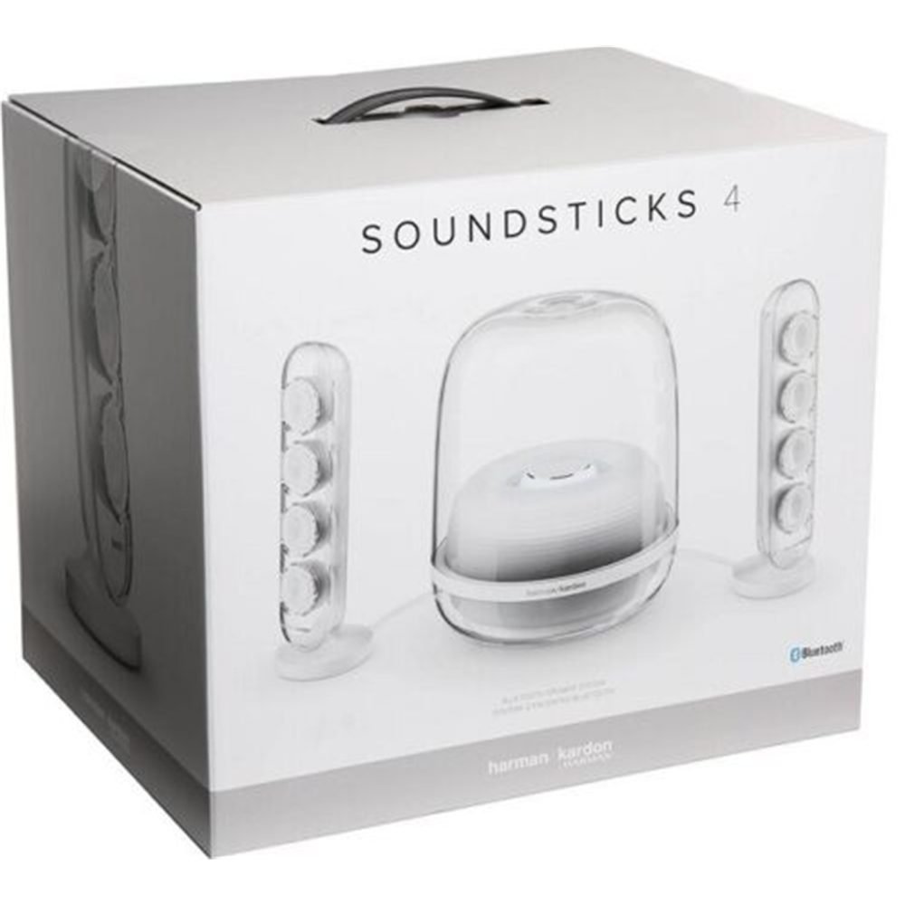 Altavoces Harman Kardon Soundsticks 4 blancos - Imagen 2